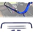 ECOTRIC Universal 49" Iron Racing Safety Seat Belt Harness Bar Compatible With Ford Mitsubishi and more, Works with All 4-Point, 5-Point and 6-Point Seat Belts