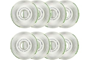 Labeda Slime Roller Hockey Wheels X-Soft (76A) 8-Pack