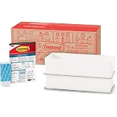 Command Wall and Cabinet Organizer, 1 Organizer, 4 Water-Resistant Strips | For Bathroom Organization, Water Resistant, Damage-Free Hanging with Adhesive Strip, No Tools
