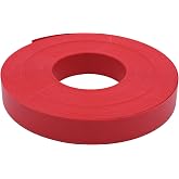 SSWBasics Slatwall Insert - Vinyl - Red - 130 Feet | Slides into slatwall grooves to hide exposed particle board and mounting screws; one roll finishes a 4-foot by 8-foot panel.