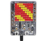 Gikfun LED Chaser Soldering Practice Kit PCB Board 81 LEDs for STEM Electronics School Learning Project DIY EK1974