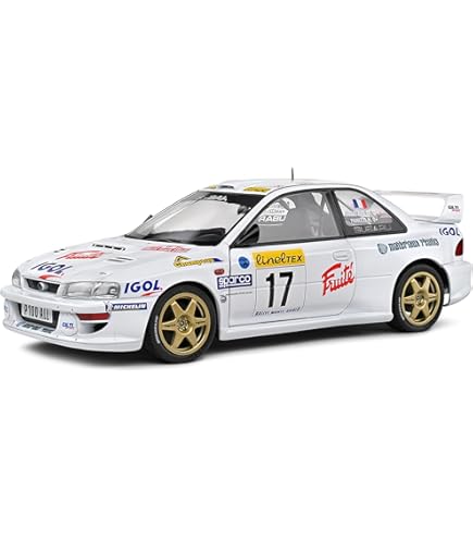 Amazon.com: Hobby JAPAN 1/64 Subaru Impreza WRC 1997#8 (RAC RALLY