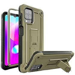 URBANITE Case for Samsung Galaxy A12 with Built-in