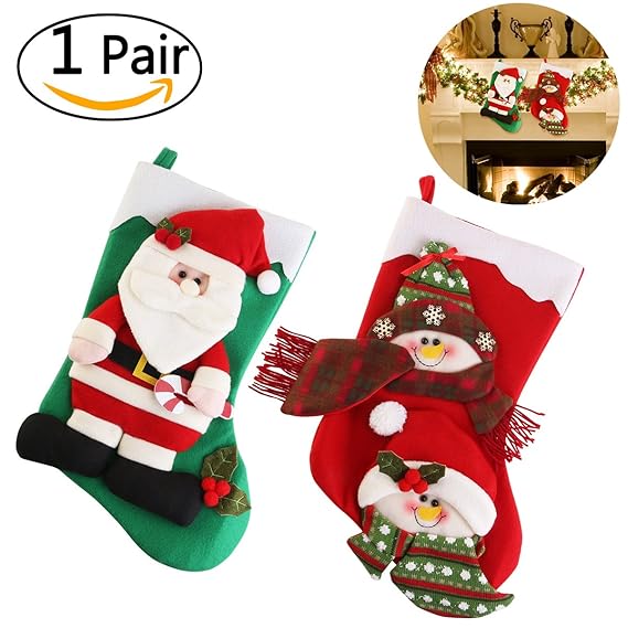 NICEXMAS Christmas Stockings Personalized Christmas Stockings Cute