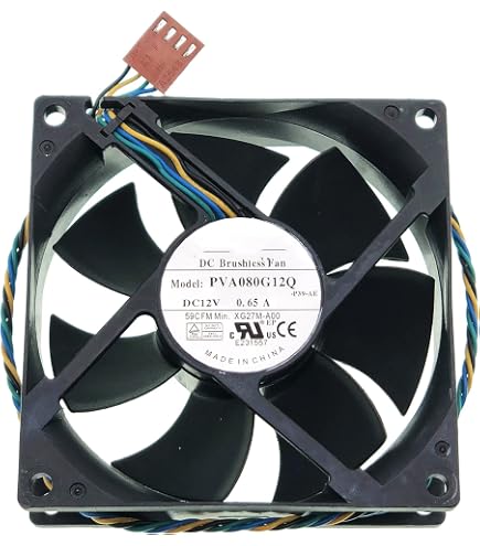 Amazon.com: PV903212PSPF 0A FOXCONN 9032 12V 0.6A 9CM 4-Wire