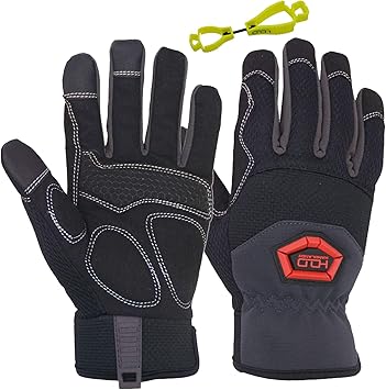 padded palm work gloves