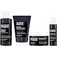 Scotch Porter Beard Kit – Cleanse, Moisturize, Soothe & Style Coarse, Dry Facial Hair for a Fuller/Healthier-Looking Beard – Includes Wash, Conditioner, Oil & Balm