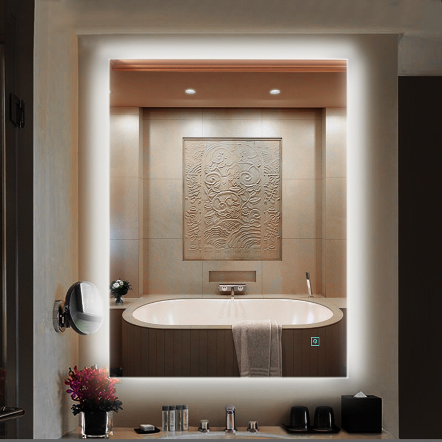 LED Vanity Mirror Lights Kit, Magicfly 13Ft 240 LEDs Make-up Vanity Mirror Light with Dimmer and Power Supply for Makeup Table Set, Flexible DIY Hollywood Style Mirror, Mirror not Included