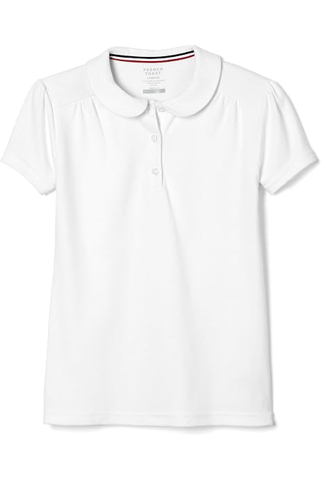 short sleeve modern peter pan blouse