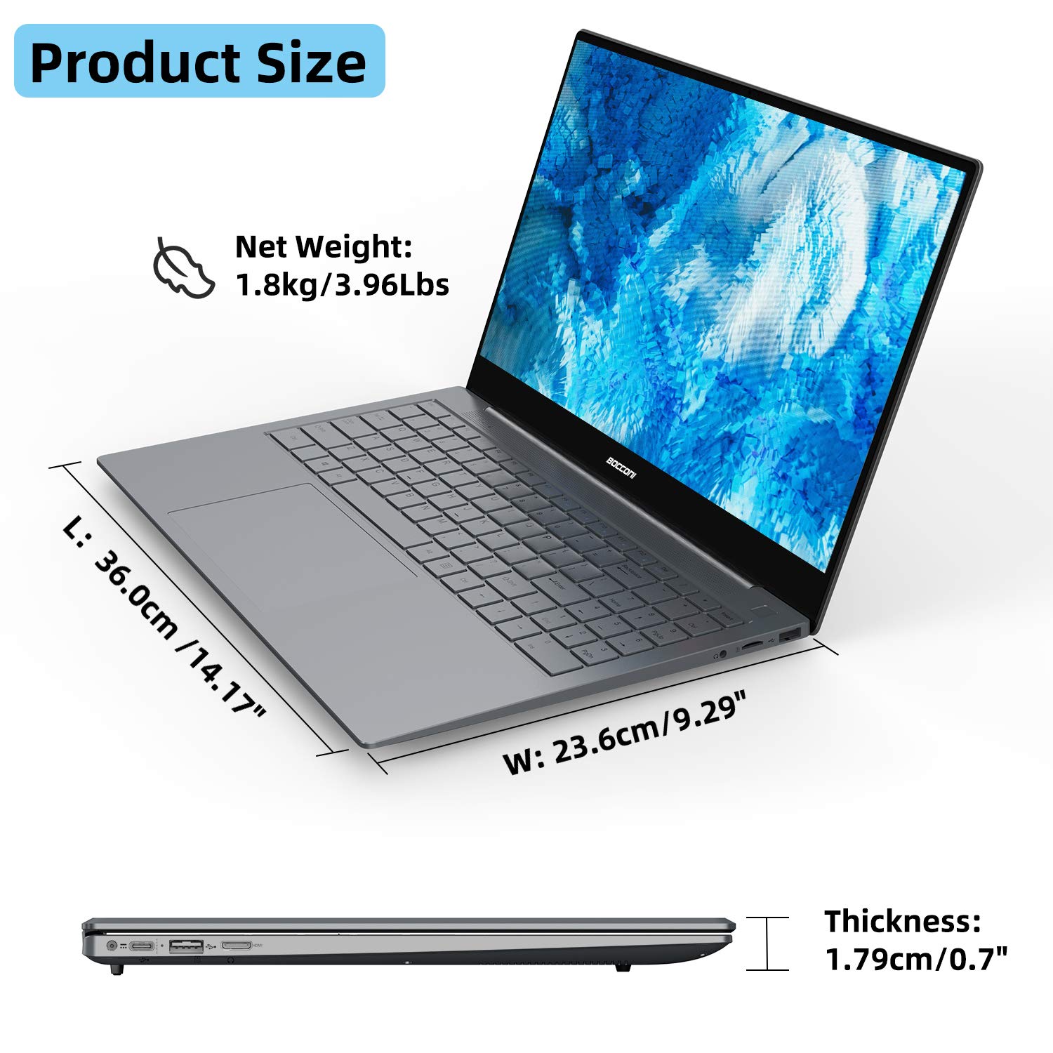 BOCCONI Laptop Leadbook Pro 15.6