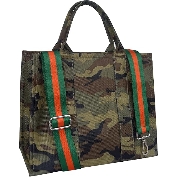Amazon.com: Camo Purse Crossbody Bag for Women, Canvas Crossbody