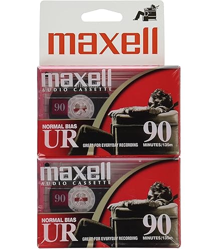 maxell UR 120 & TDK WIS 120 セット Amazon.com: Maxell UR 120 - Cassettes- Normal BIAS - Box of 10