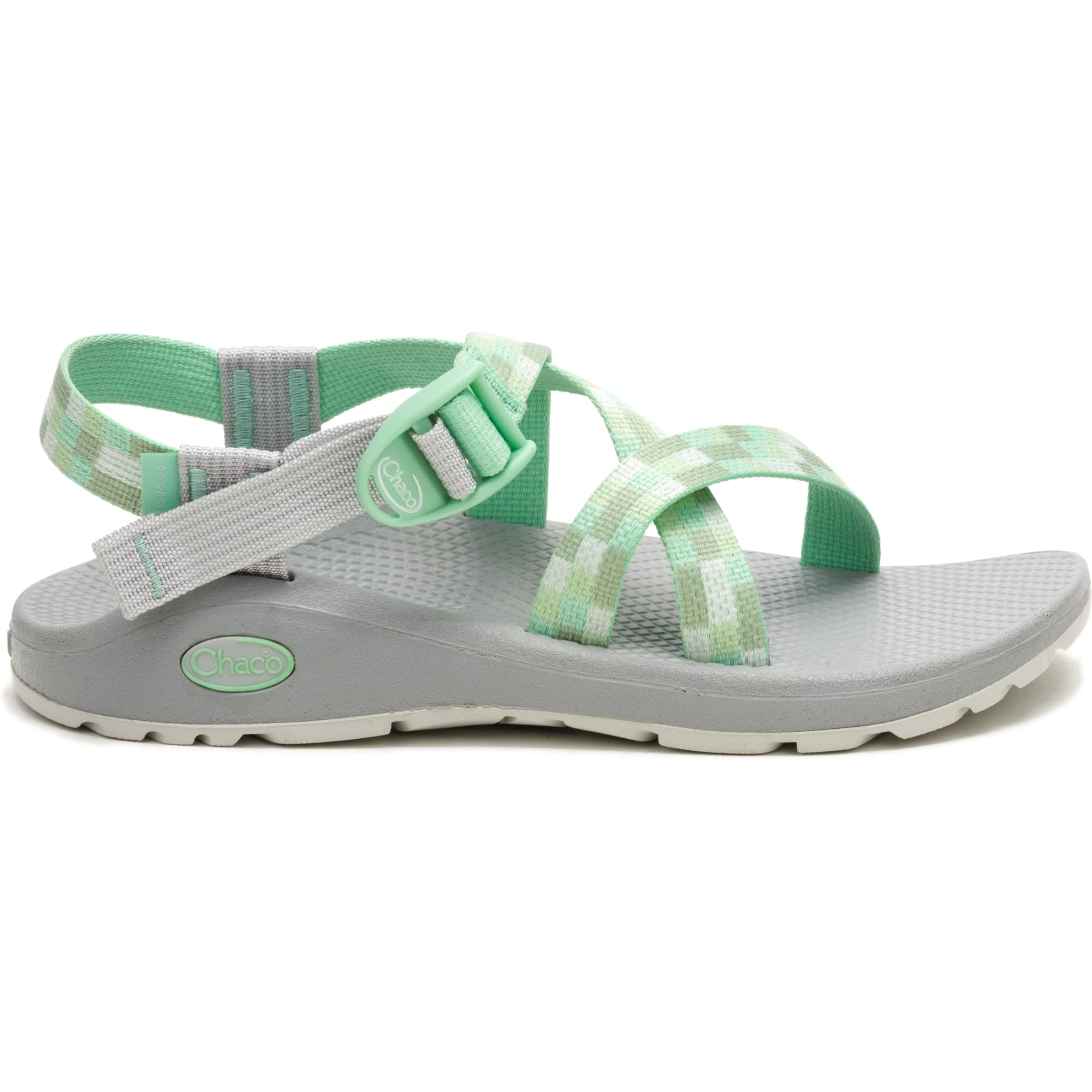 Chaco Z/Cloud Adjustable Strap Cushioned Sandal Women Pixel Celadon Image