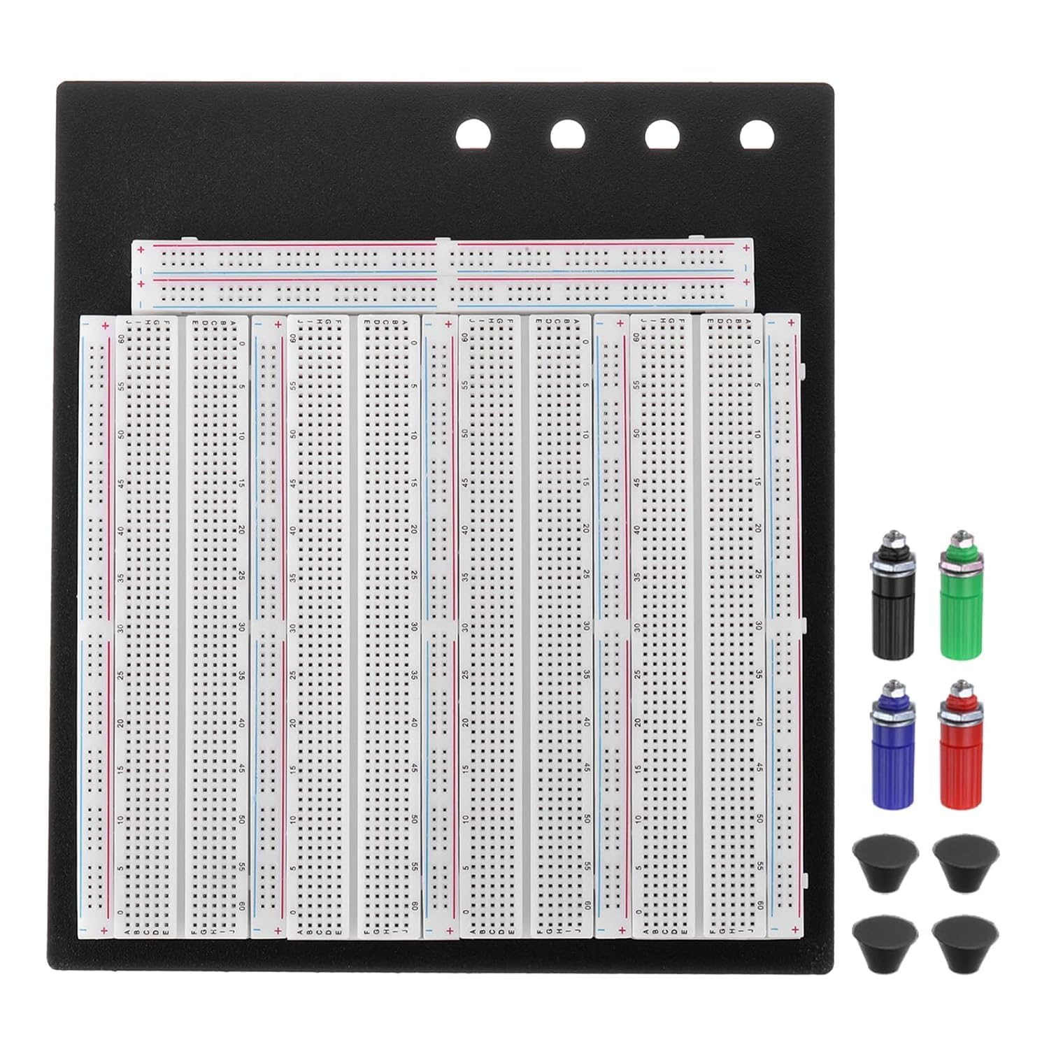 3220 Solderless Breadboard, ZY-208 3220 Tie-Points Electronic Testing Breadboard Plates Reusable PCB Wiring Test Plate, for Circuit Testing, Assembly Debugging and Training