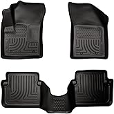 Husky Liners Weatherbeater Floor Mats | Fits 2011 - 2014 Chrysler 200 4-Door & Dodge Avenger | Front & 2nd Row, 4-pc Black - 98091