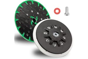 LOVEINLAST 202458 ETS 150 Soft 6 Inch 150mm 17/48-Hole Sanding Pad Disc Replacement Compatible with Festool ETS 150/3 EQ, ETS 150/5 EQ, ETS EC 150/3 EQ, ETS EC 150/5 EQ