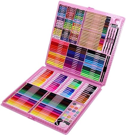 Conjunto de Dibujo de Arte Pintura para Niños Pluma de la acuarela Conjunto de regalo de