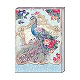 Punch Studio Blushing Peacock Pocket Notepad