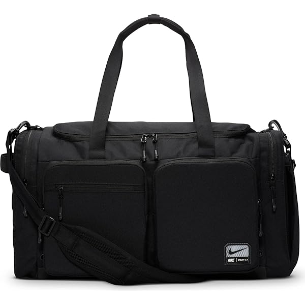 バッグ 00s archive tech NIKE big duffel bag Amazon.com | NIKE Men's Sport, Black/Black/Enigma Stone, One
