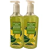Bath & Body Works Cleansing Gel Hand Soap, Pack of 2, 8oz Each Bottle (Limoncello)