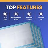 Bazaar 100x Disposable Incontinence Bed Pads 90x60cm Highly Absorbent Waterproof view 5