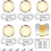 BambooSegD LED Lamp Kit 001 for Bambu Lab MH001, 3D Printer Light Kit, MakerWorld DIY Hardware Lamp Kit,Round Light for 3D Printing USB 5V LED Kit 001 with Power-Off Memory Dimmable 3 Color