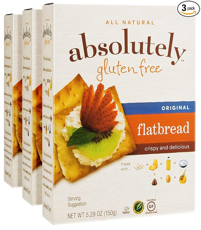 Absolutely Gluten Free Original Flatbread, 5.29-Ounce (3-Pack) By Absolutely Gluten Free (786173916996)