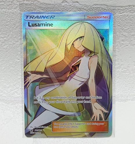 Amazon ポケモンカードゲーム 海外版 ルザミーネ 110 111 おもちゃ ホビー