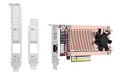 QNAP QM2-2P10G1TB 2 x PCIe Gen3 NVMe SSD & 1 x