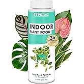 Indoor Plant Food, Complete Liquid Fertilizer for Houseplants, 8oz | Encourages New Growth, Kelp-Enriched Formula, Liquid Concentrate, Gentle for Weekly Feeding, All Indoor Plant Varieties