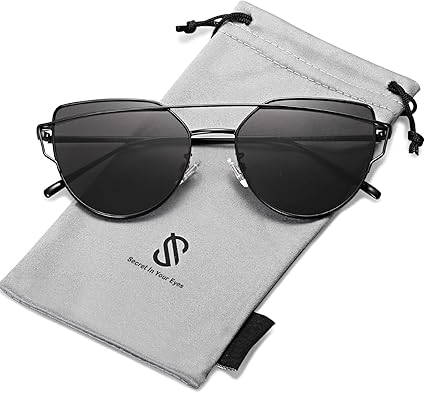 Oversize Esagerato Rétro Occhio Di Gatto Occhiali Da Sole Grande - Foto 11