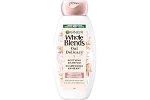 Garnier Gentle Shampoo Whole Blends Oat Delicacy with Oat Milk and Rice Cream Extracts, 650 mL