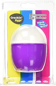 Zap Chef Crackin' Eggs Single Egg Cooker (Purple) - 4 for $10 with Promo: QUTLVMVA
