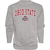 Blue 84 NCAA mens Crewneck Sweatshirt Gray Arching Over