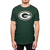 Hybrid Sports NFL - Green Bay Packers - Distressed Team Logo - Men's and Women's Short Sleeve T-Shirt - Size X-Large - Green Bay Packers - Forest Green