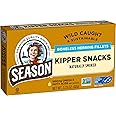 Season Kipper Snacks - Boneless Herring Fillets, Naturally Smoked Fish, Wild Caught, Keto Snacks, Non-GMO, Certified Sustainable Seafood, Non-GMO, 18g of Protein, 1800mg of Omega-3-3.25 Oz, 12-Pack