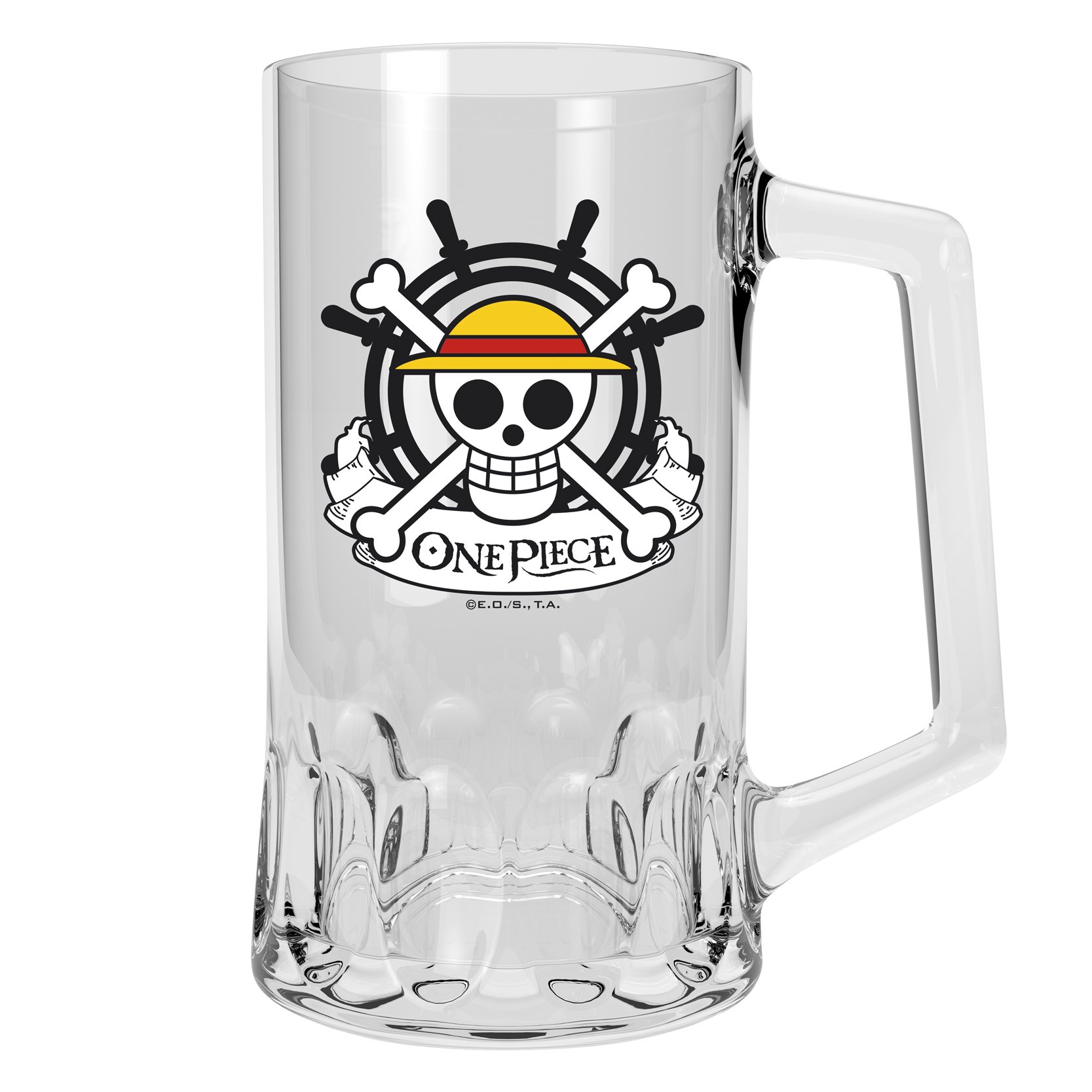 ABYstyle One Piece Luffy Skull 500ml Glass Tankard