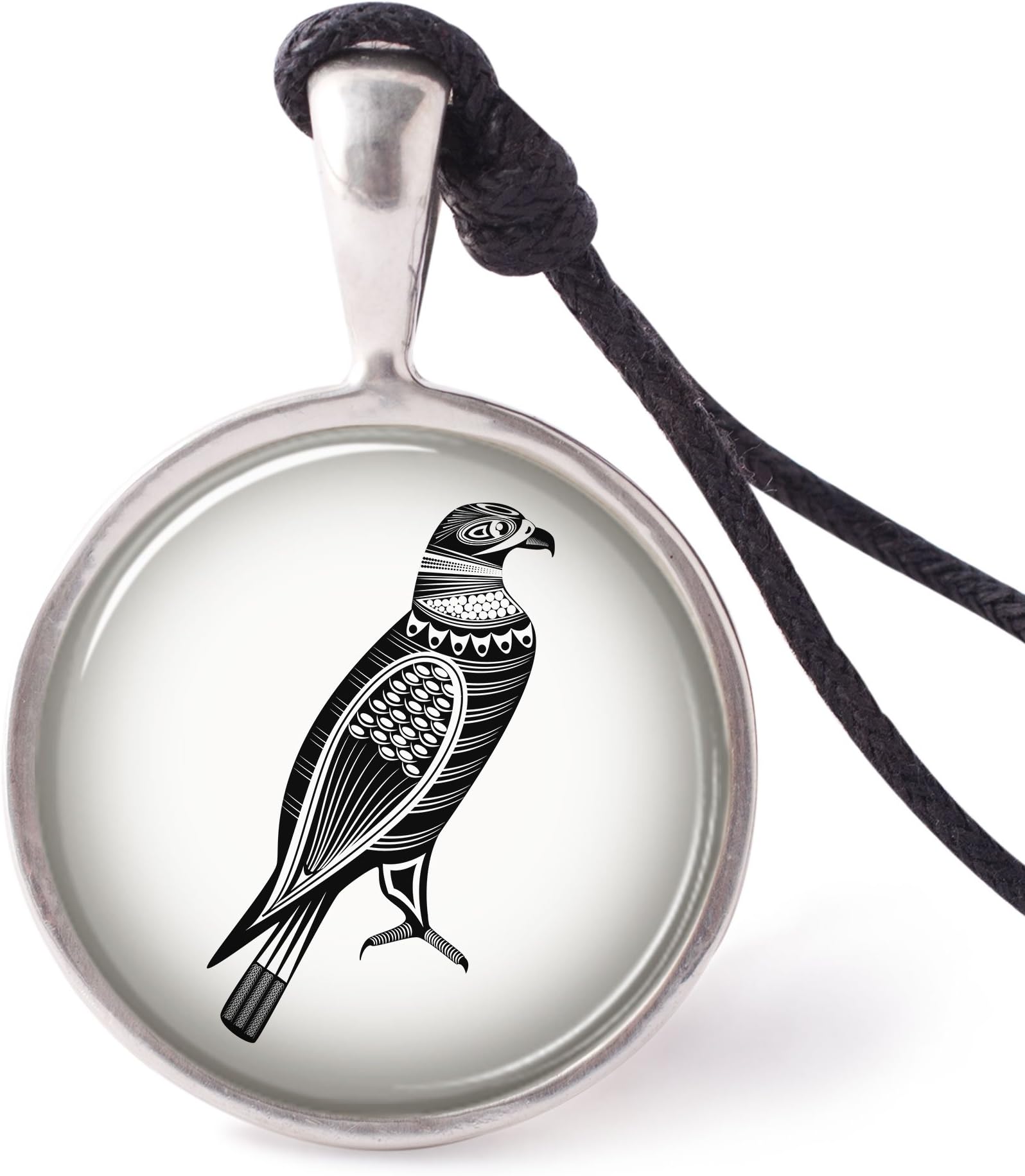 Vietguild's Animals Birds Tatoo Art Necklace Pendants Pewter Silver