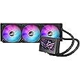 ASUS ROG Ryujin III 360 ARGB All-in-one Liquid CPU Cooler with 360mm Radiator. Asetek 8th gen Pump, 3X Magnetic 120mm ARGB Fans (Daisy Chain Design), 3.5” LCD Display