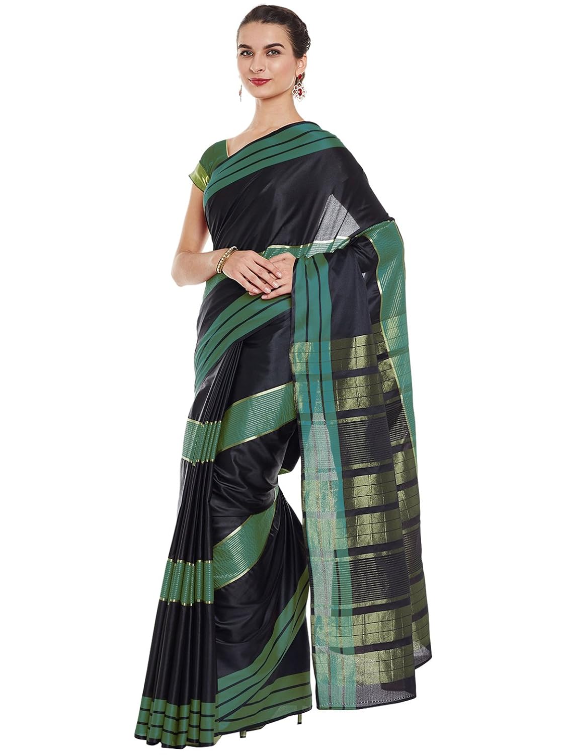 chhabra 555 women's saree with blouse piece