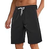 zeetoo Men's Swim Trunks 9" Quick Dry Bathing Suit Swimming Board Shorts Mesh Lining Beach Shorts Swimwear