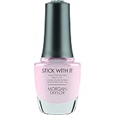Morgan Taylor Stick With It &ndash; Long-Wear Strengthening &amp; Protective Base Coat, 15 mL