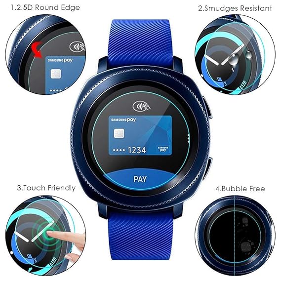 Amazon.com: BATOP Samsung Watch Screen Protector || vskey ...