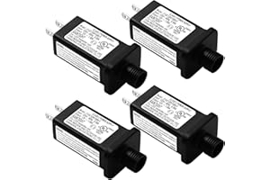 Makevivi Replacement Yard Inflatable Adapter Power Supply Adaptor - 12V 1.5A - Inflatable Plug Replacement Class 2 Power Supply - for Christmas Tree Light/Thanksgiving Yard Blow Up Decorations