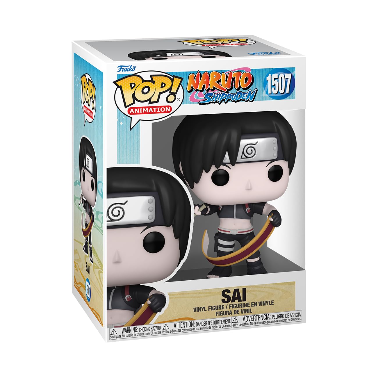 Funko POP! Animation: Naruto - Sai Yamanaka - Collectable Vinyl Figure - Gift Idea - Official Merchandise - Toys for Kids & Adults - Anime Fans - Model Figure for Collectors and Display