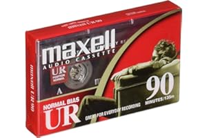 MAXELL 108510 Normal-Bias Cassette Tapes (Single)