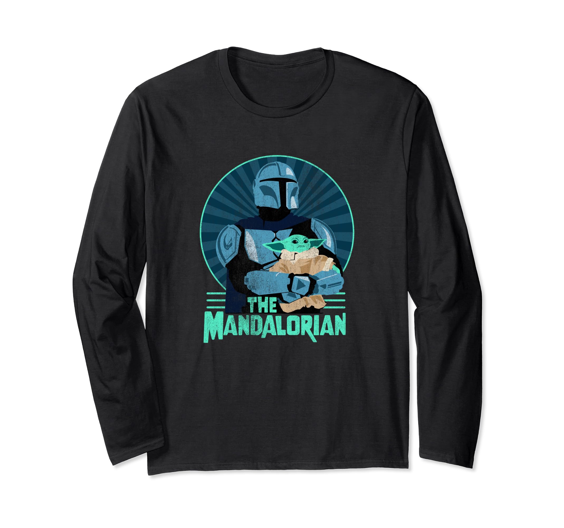 Star Wars: The Mandalorian & Grogu Looking in The Distance Long Sleeve T-Shirt