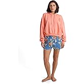 Volcom Women's Beach Bandit Shorts –Drawstring Casual Shorts with Pockets and Elastic Waist