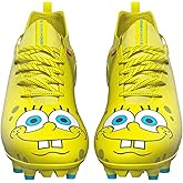 Phenom Elite Spongebob Football Cleats – Quantum Speed 2.0 | Yellow Nickelodeon Edition | Lightweight Speed Performance Cleats for Men’s & Kids