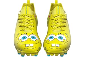 Phenom Elite Spongebob Football Cleats – Quantum Speed 2.0 | Yellow Nickelodeon Edition | Lightweight Speed Performance Cleats for Men’s & Kids